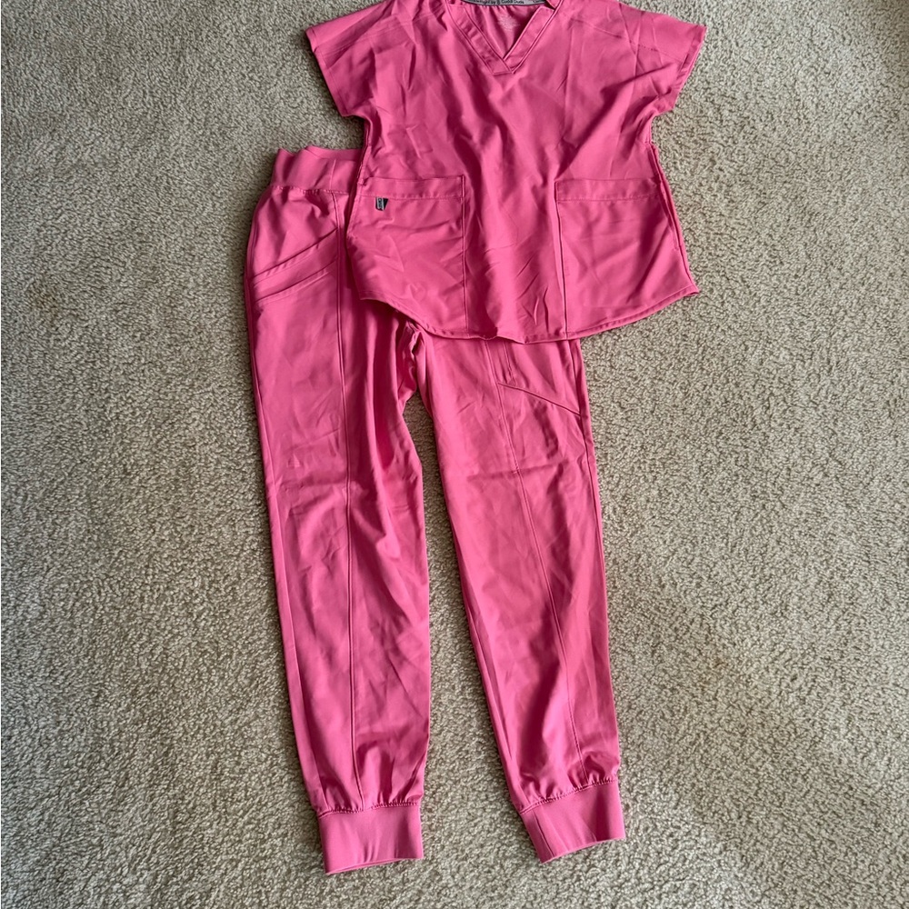 Pink Scrub Set